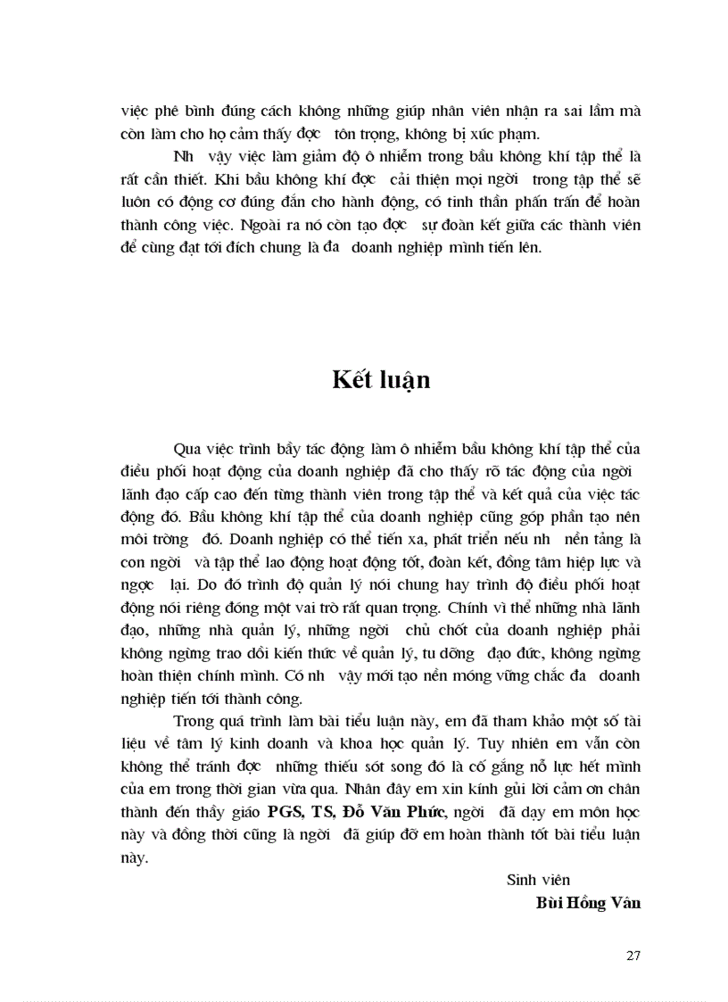image for page Trình bày tác động làm ô nhiễm bầu không khí tập thể của điều phối hoạt động của doanh nghiệp yếu kém