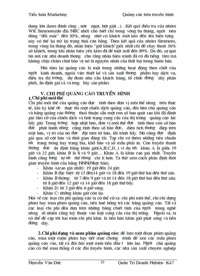 image for page Quảng cáo trên truyền hình