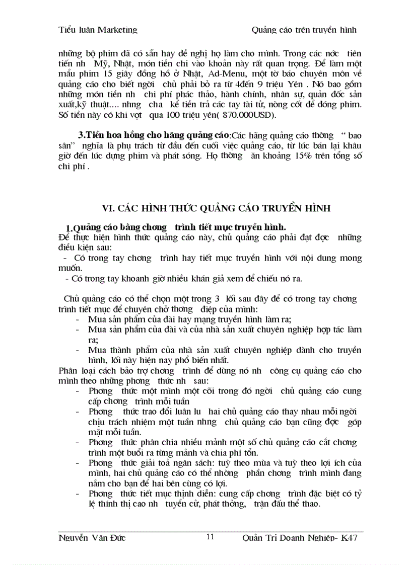 image for page Quảng cáo trên truyền hình