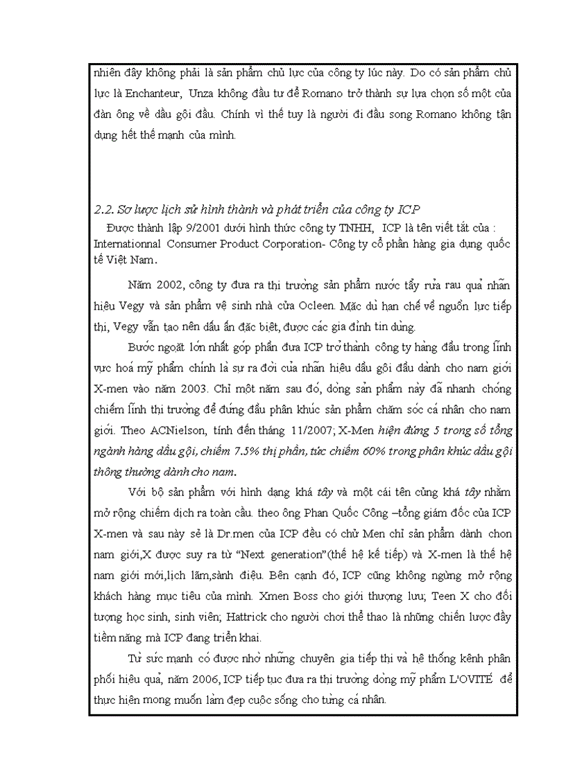 image for page Lý thuyết MARKETING MIX và thực tiễn với dầu gội X MEN