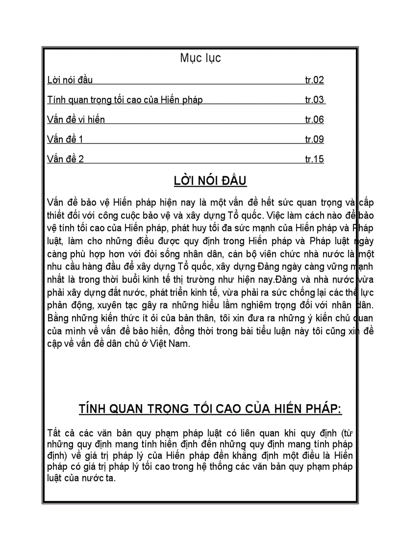 image for page Cơ chế bảo hiến và vấn đề dân chủ Ở VIỆT NAM