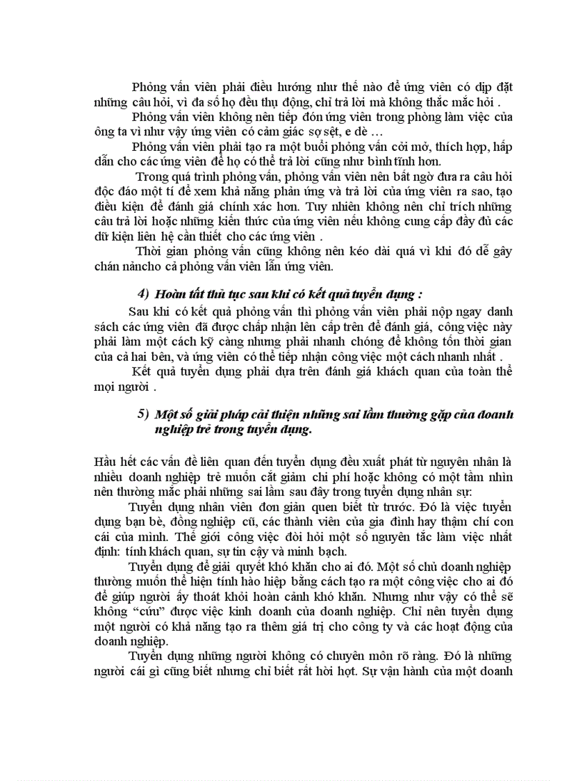 image for page Tuyển dụng và đào tạo nguồn nhân lực