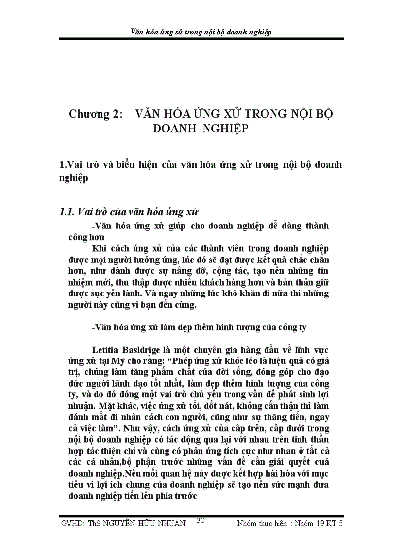 image for page Văn hóa ứng xử trong nội bộ doanh nghiệp 1