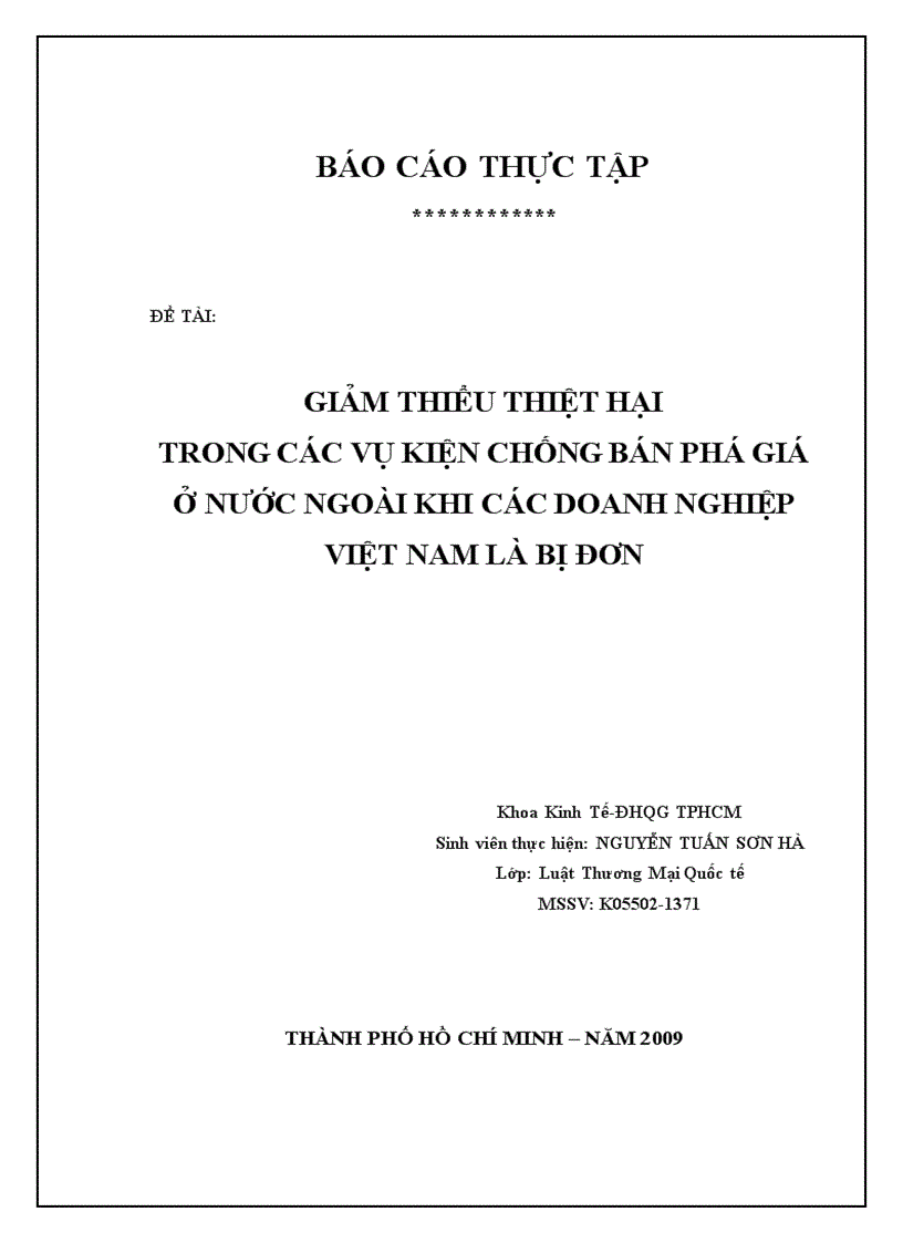 image for page Giảm thiểu thiệt hại trong các vụ kiện chống bán phá giá ở nước ngoài khi các doanh nghiệp việt nam là bị đơn