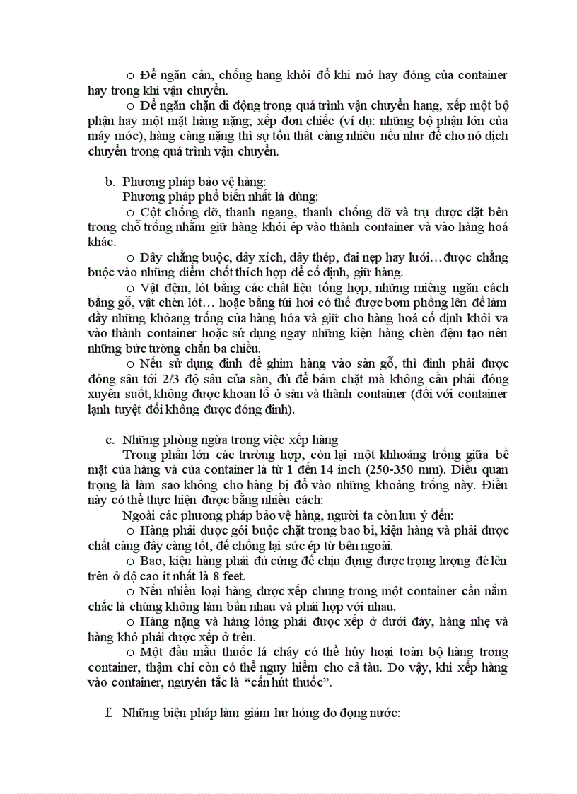 image for page Vận chuyển hàng hoá bằng container