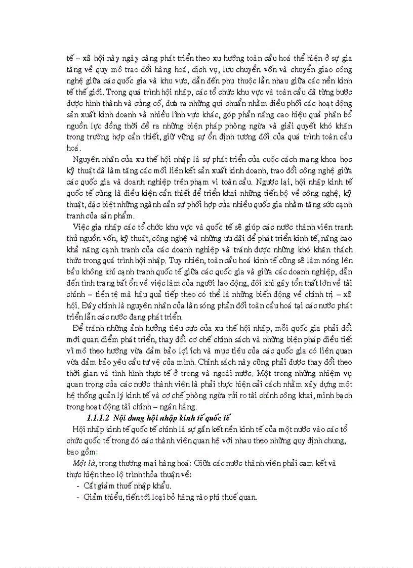 image for page Xu thế cạnh tranh mới trong quá trình hội nhập kinh tế quốc tế tại các ngân hàng thương mại VN