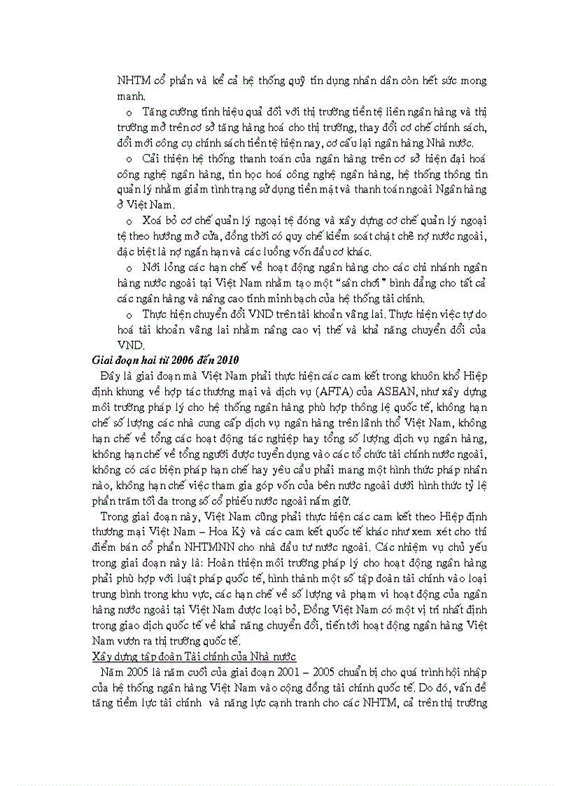 image for page Xu thế cạnh tranh mới trong quá trình hội nhập kinh tế quốc tế tại các ngân hàng thương mại VN