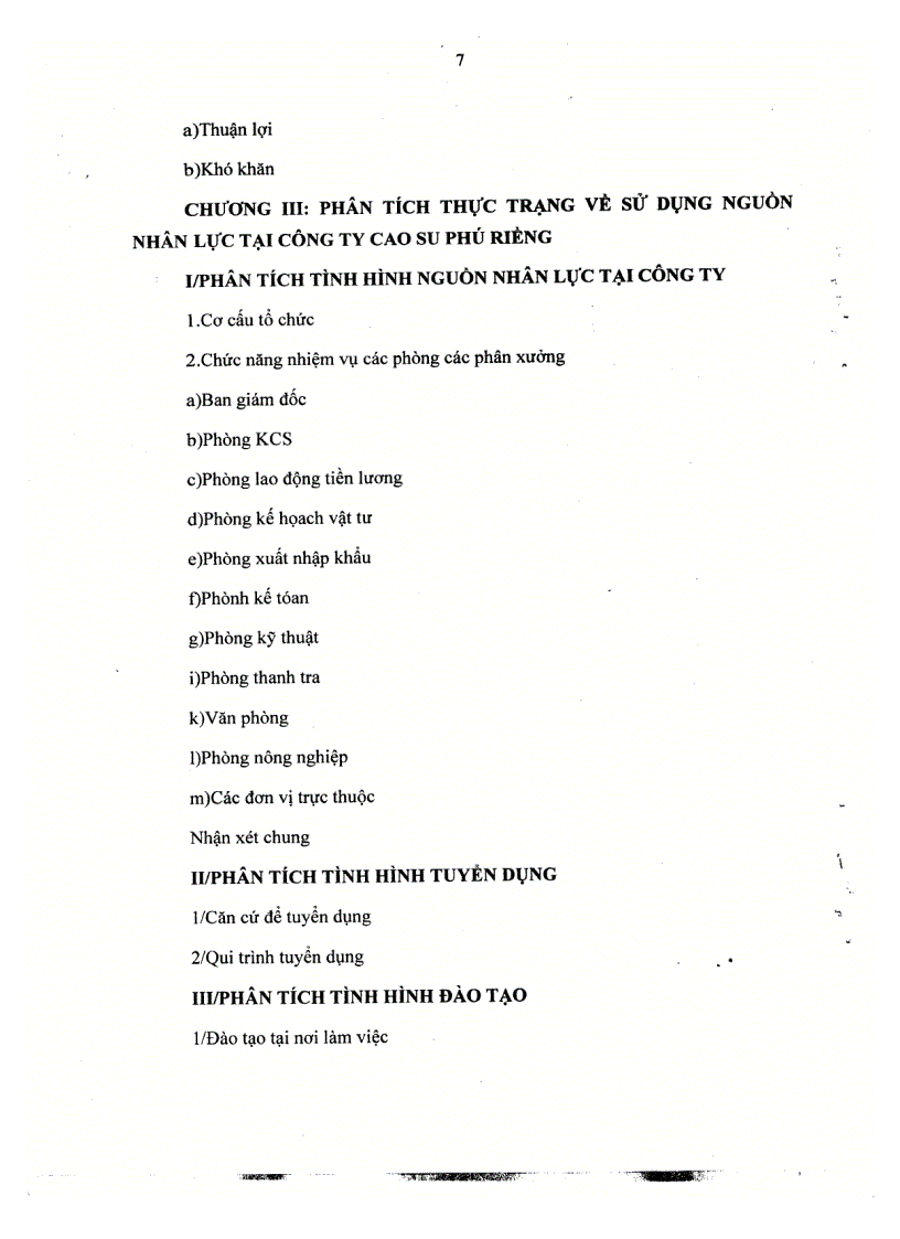 image for page Hoàn thiện công tác quản lý nguồn nhân lực tại công ty cao su Phú Riêng