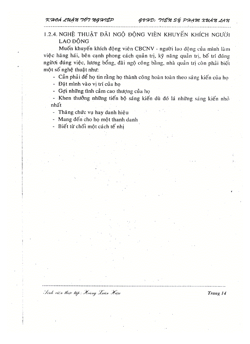 image for page Một số biện pháp nhằm hoàn thiện công tác đãi ngộ động viên khuyến khích người lao động tại công ty xăng dầu Tiền Giang