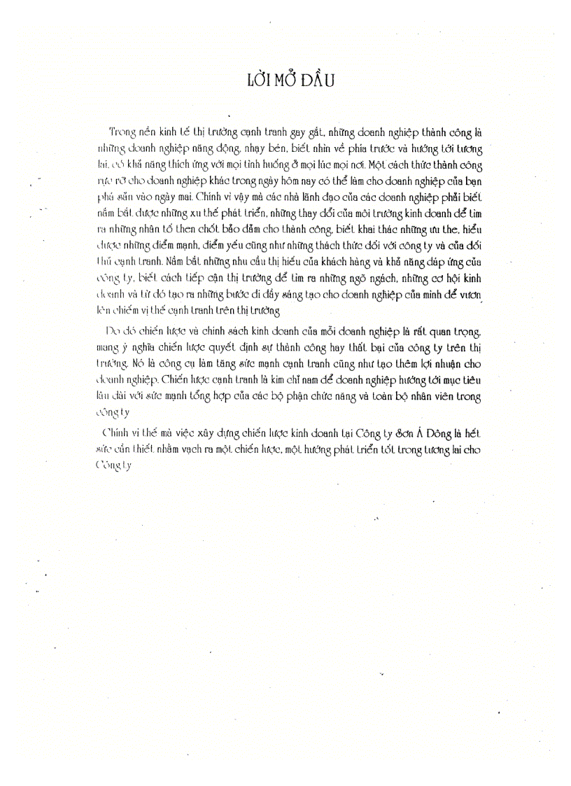 image for page Xây dựng chiến lược kinh doanh tại công ty CP Sơn Á Đông