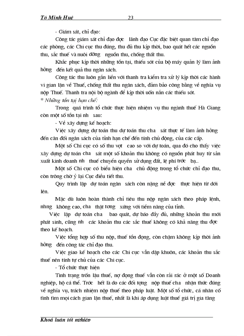 image for page Đổi mới công tác quản lý thu thuế trên địa bàn tỉnh Hà Giang