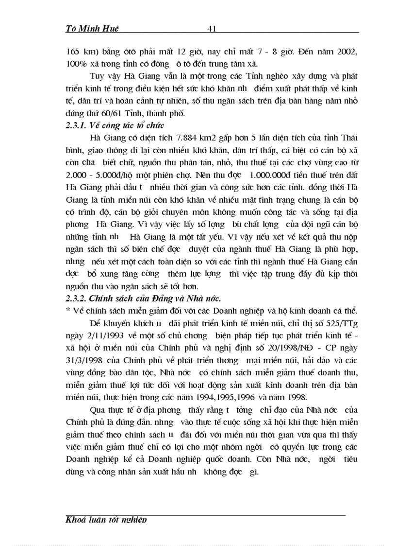 image for page Đổi mới công tác quản lý thu thuế trên địa bàn tỉnh Hà Giang