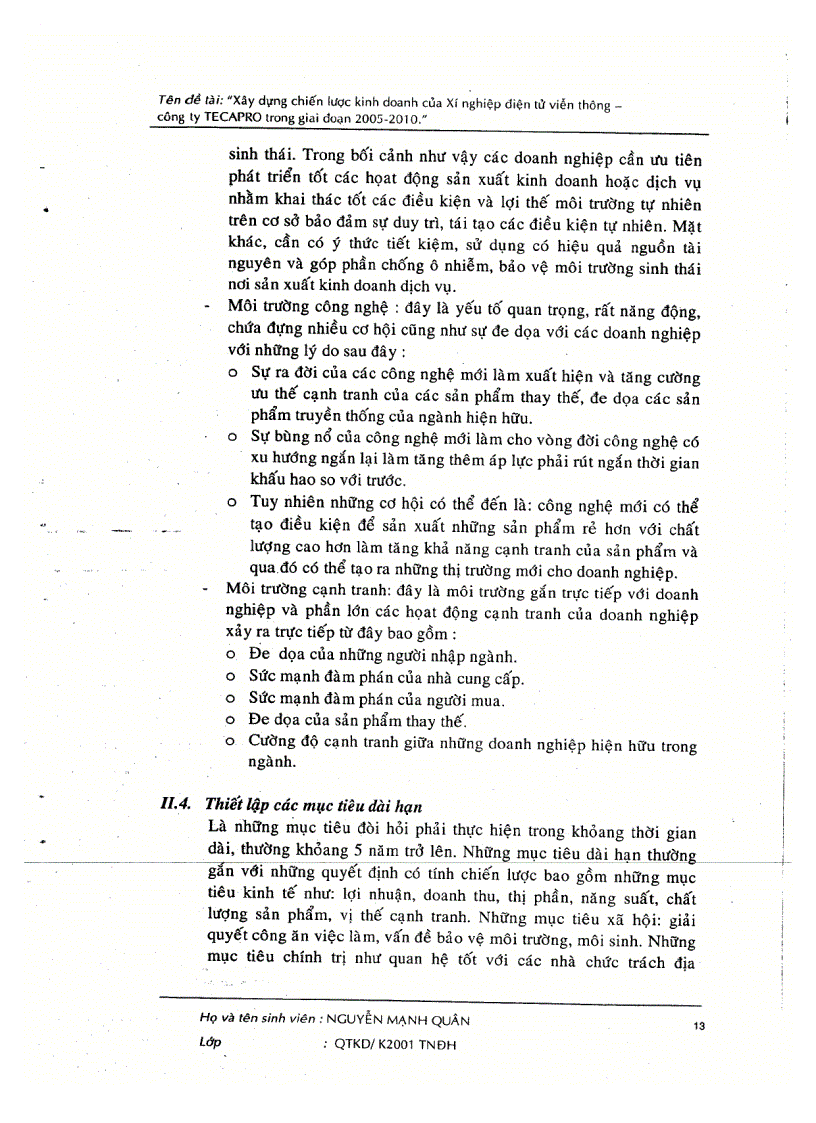image for page Xây dựng chiến lược kinh doanh của xí nghiệp điện tử viễn thông công ty Tecapro giai đoạn 2055 2010 1
