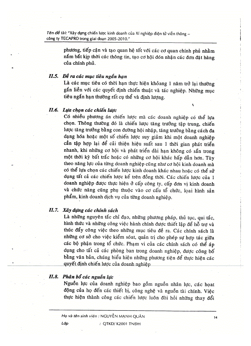 image for page Xây dựng chiến lược kinh doanh của xí nghiệp điện tử viễn thông công ty Tecapro giai đoạn 2055 2010 1