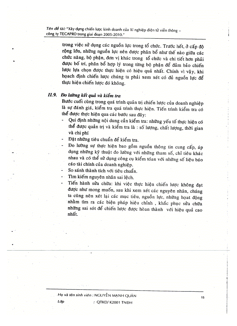 image for page Xây dựng chiến lược kinh doanh của xí nghiệp điện tử viễn thông công ty Tecapro giai đoạn 2055 2010 1