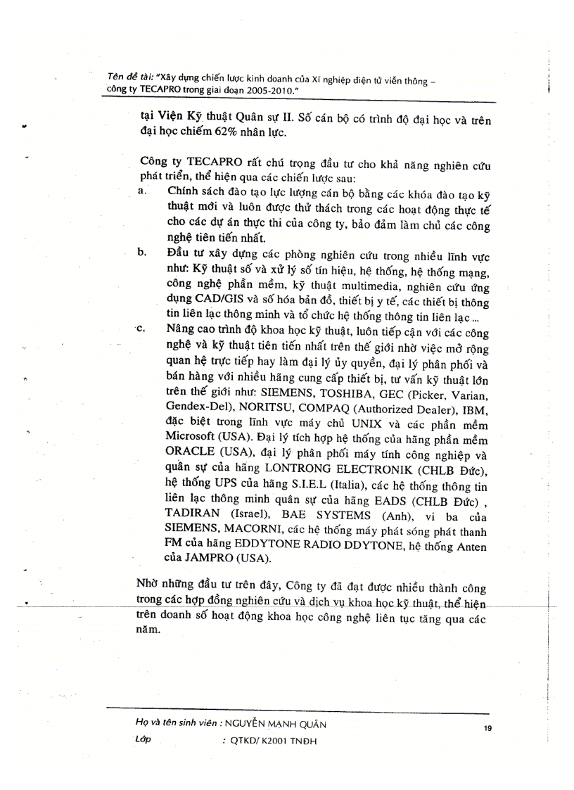 image for page Xây dựng chiến lược kinh doanh của xí nghiệp điện tử viễn thông công ty Tecapro giai đoạn 2055 2010 1