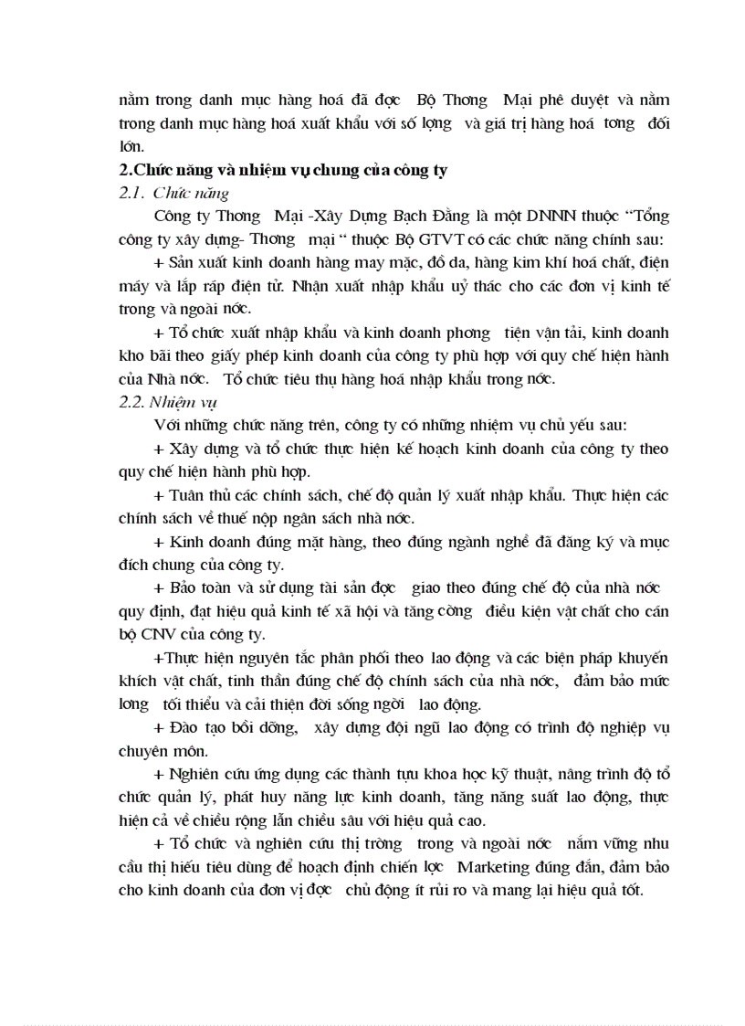 image for page Thực trạng hoạt động xuất khẩu sản phẩm thủ công mỹ nghệ của Công ty Thương Mại Xây Dựng Bạch Đằng