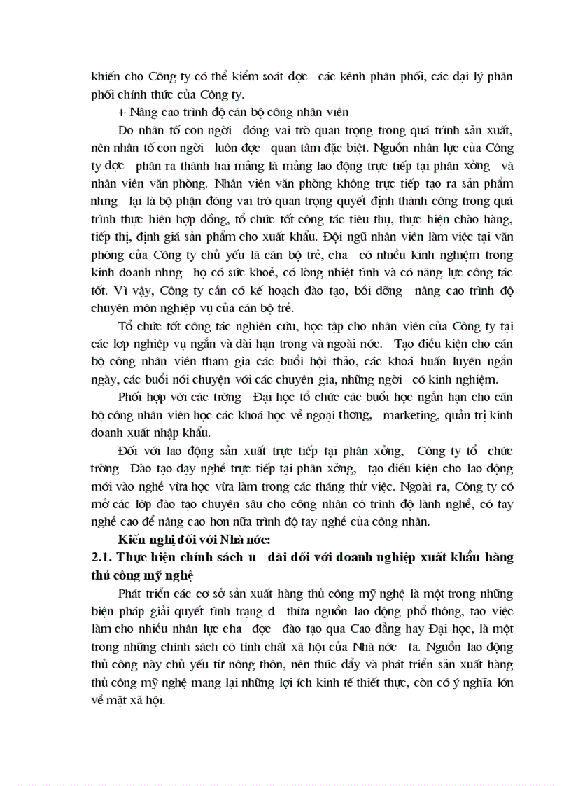 image for page Thực trạng hoạt động xuất khẩu sản phẩm thủ công mỹ nghệ của Công ty Thương Mại Xây Dựng Bạch Đằng