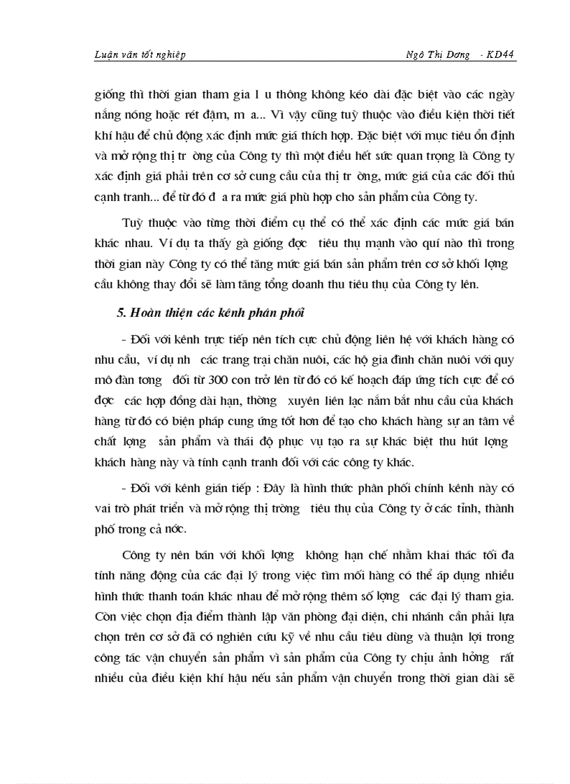 image for page Nghiên cứu tình hình tiêu thụ sản phẩm gà giống thương phẩm tại Công ty giống gia cầm Lương Mỹ Chương mỹ Hà Tây