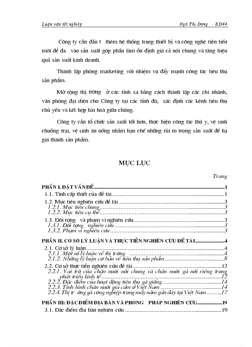 image for page Nghiên cứu tình hình tiêu thụ sản phẩm gà giống thương phẩm tại Công ty giống gia cầm Lương Mỹ Chương mỹ Hà Tây