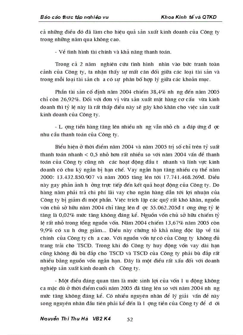 image for page Các giải pháp hoàn thiện phân tích tài chính doanh nghiệp tại Công ty sản xuất bao bì và hàng xuất khẩu