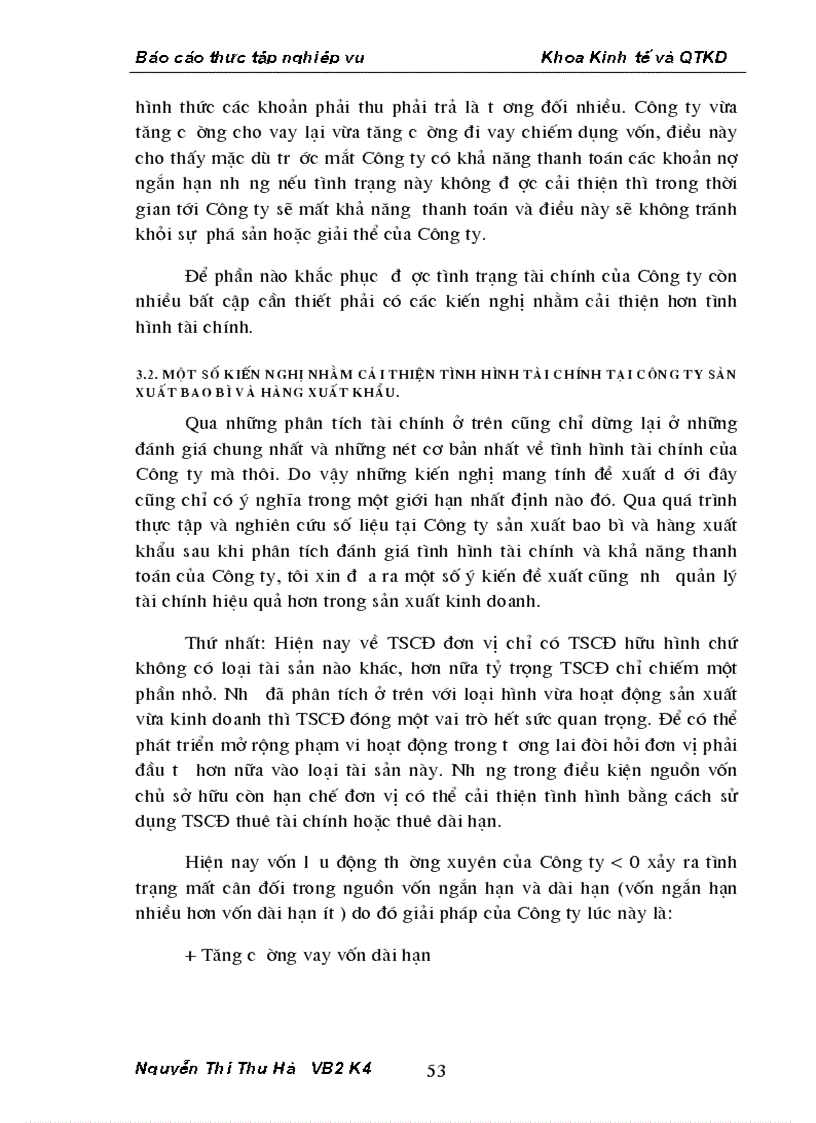 image for page Các giải pháp hoàn thiện phân tích tài chính doanh nghiệp tại Công ty sản xuất bao bì và hàng xuất khẩu