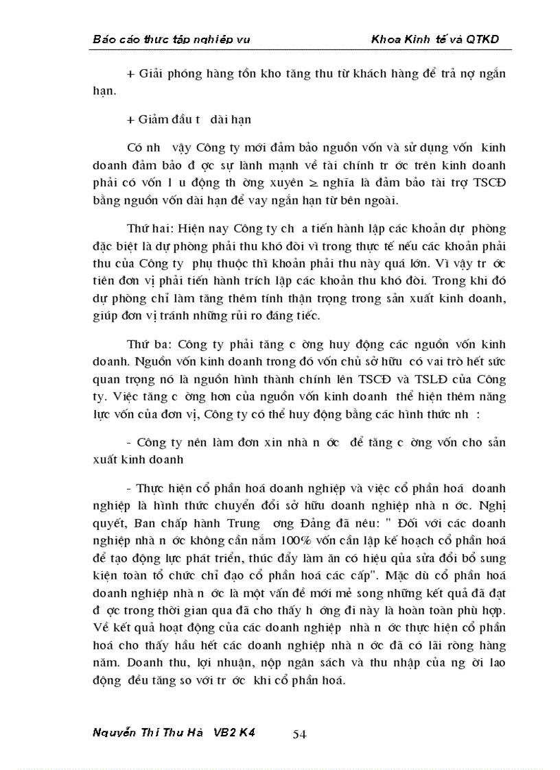 image for page Các giải pháp hoàn thiện phân tích tài chính doanh nghiệp tại Công ty sản xuất bao bì và hàng xuất khẩu
