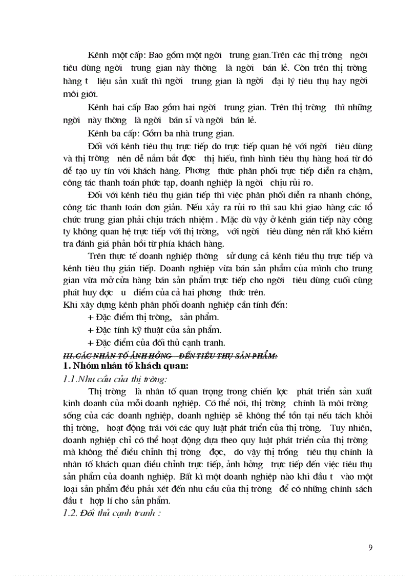 image for page Nghiên cứu các giải pháp nhằm phát triển thị trường tiêu thụ sản phẩm của Công ty dệt may xuất nhập khẩu Huy Hoàng