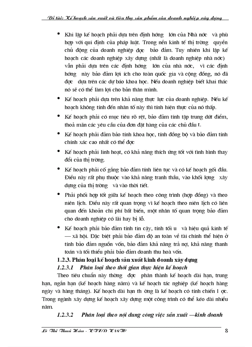 image for page Kế hoạch sản xuất và tiêu thụ sản phẩm của doanh nghiệp xây dựng