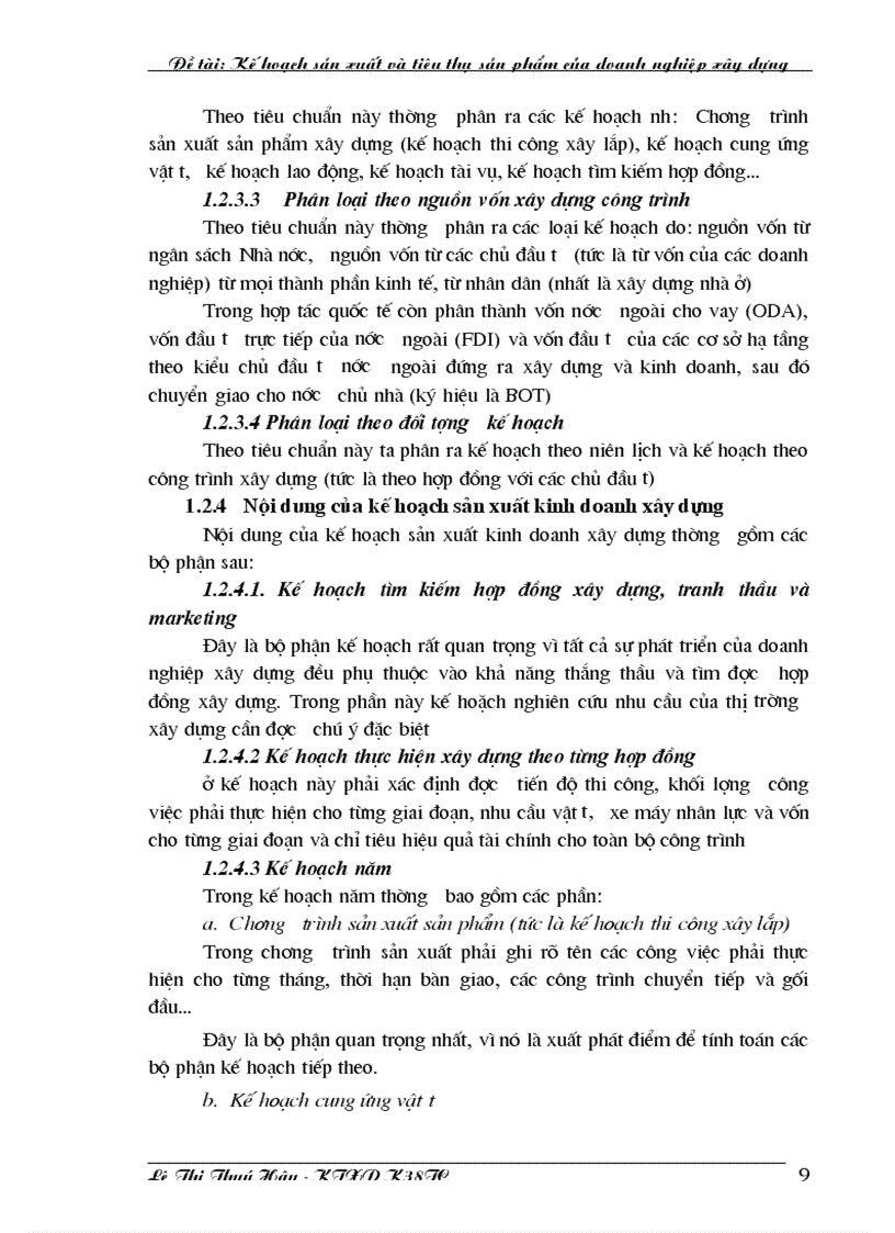 image for page Kế hoạch sản xuất và tiêu thụ sản phẩm của doanh nghiệp xây dựng