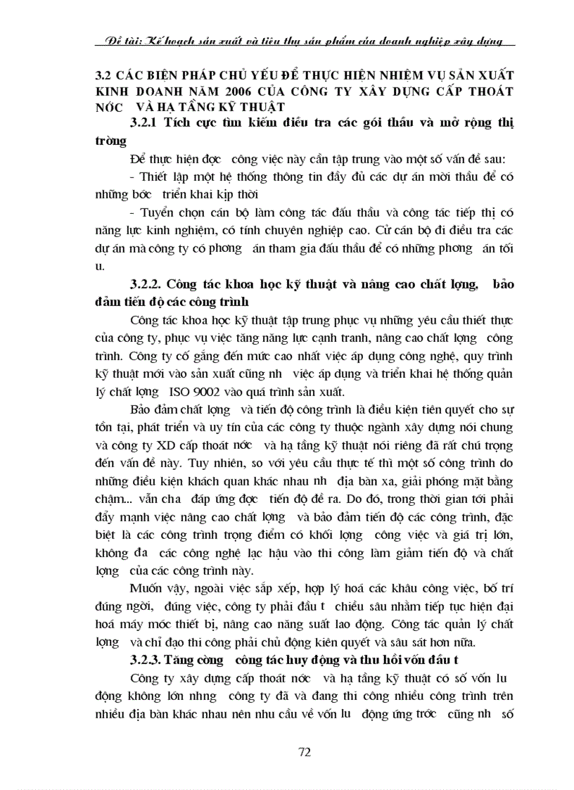 image for page Kế hoạch sản xuất và tiêu thụ sản phẩm của doanh nghiệp xây dựng