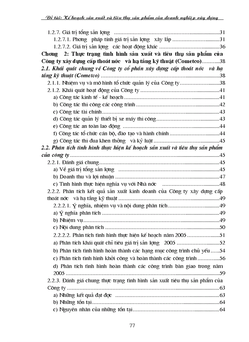 image for page Kế hoạch sản xuất và tiêu thụ sản phẩm của doanh nghiệp xây dựng