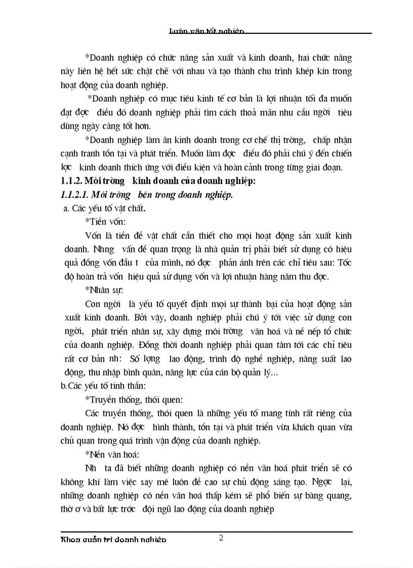 image for page Khảo sát tình hình kinh doanh và thực trạng công tác quản trị tiêu thụ hàng hoá tại xí nghiệp chế biến thuỷ