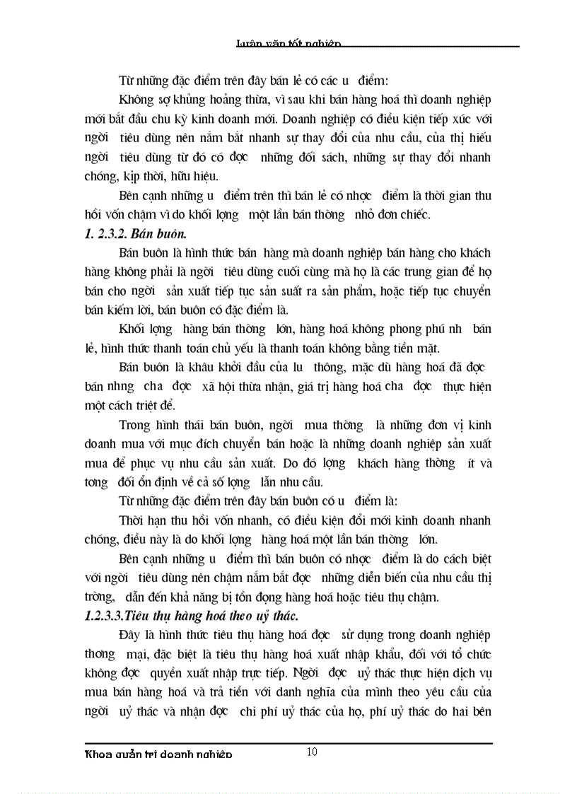 image for page Khảo sát tình hình kinh doanh và thực trạng công tác quản trị tiêu thụ hàng hoá tại xí nghiệp chế biến thuỷ