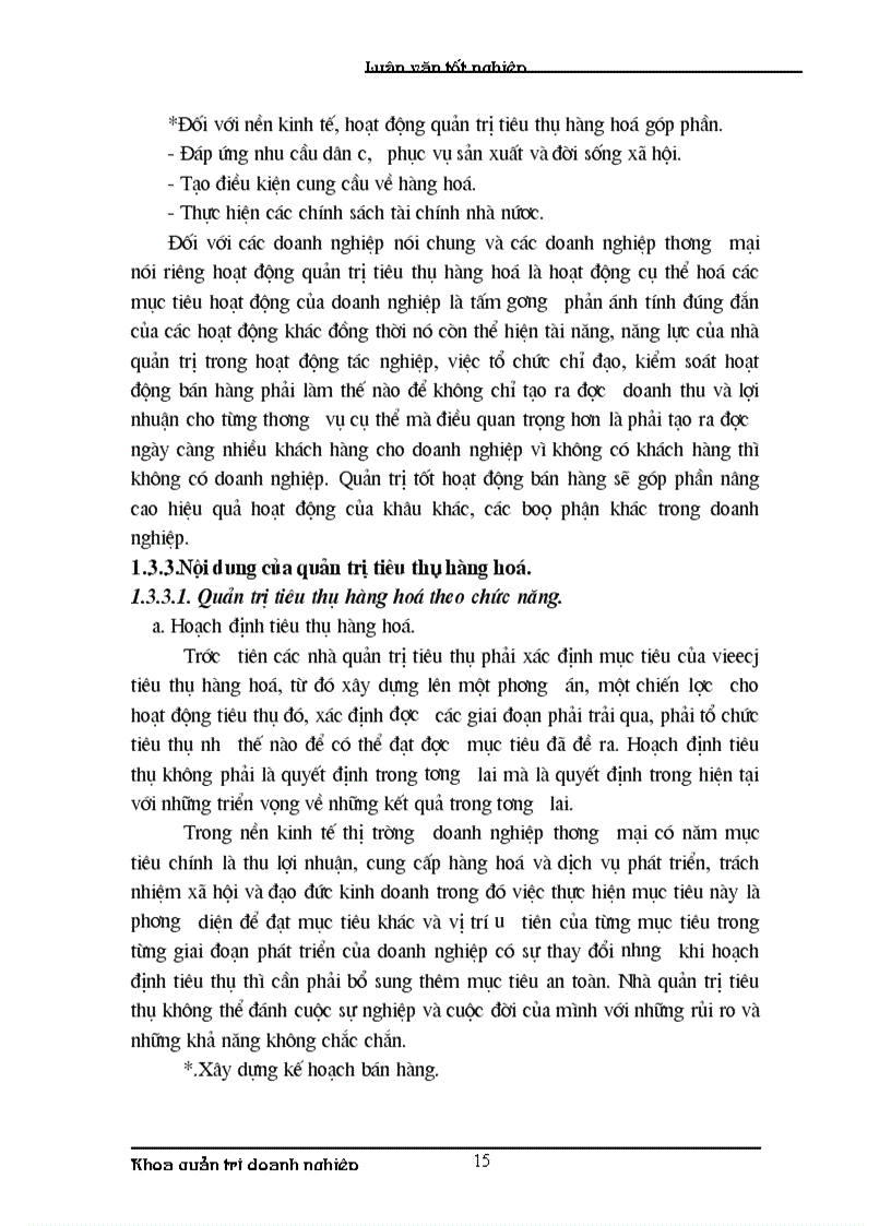 image for page Khảo sát tình hình kinh doanh và thực trạng công tác quản trị tiêu thụ hàng hoá tại xí nghiệp chế biến thuỷ