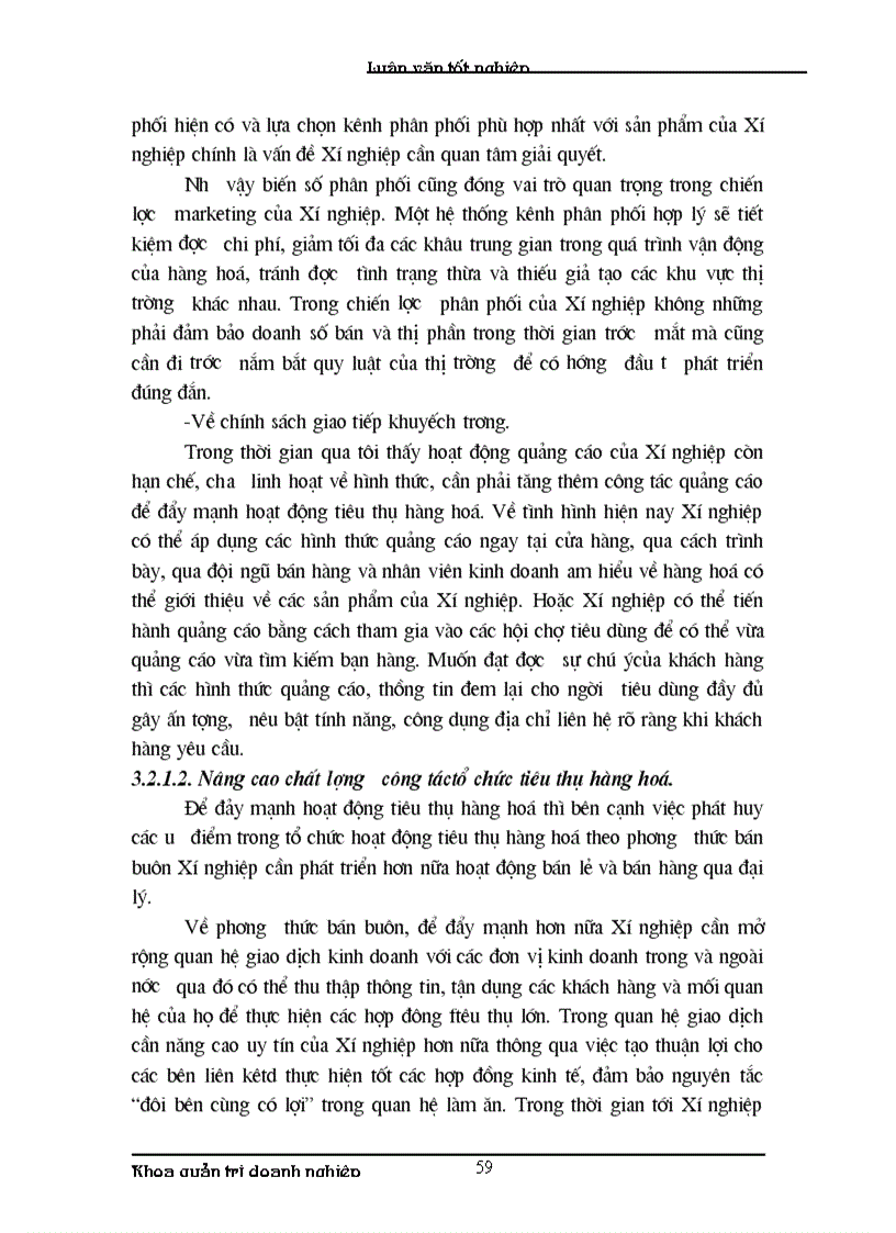 image for page Khảo sát tình hình kinh doanh và thực trạng công tác quản trị tiêu thụ hàng hoá tại xí nghiệp chế biến thuỷ