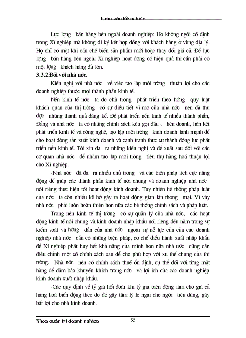 image for page Khảo sát tình hình kinh doanh và thực trạng công tác quản trị tiêu thụ hàng hoá tại xí nghiệp chế biến thuỷ