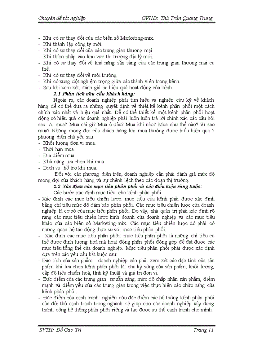 image for page Định hướng việc phát triển kênh phân phối cho công ty