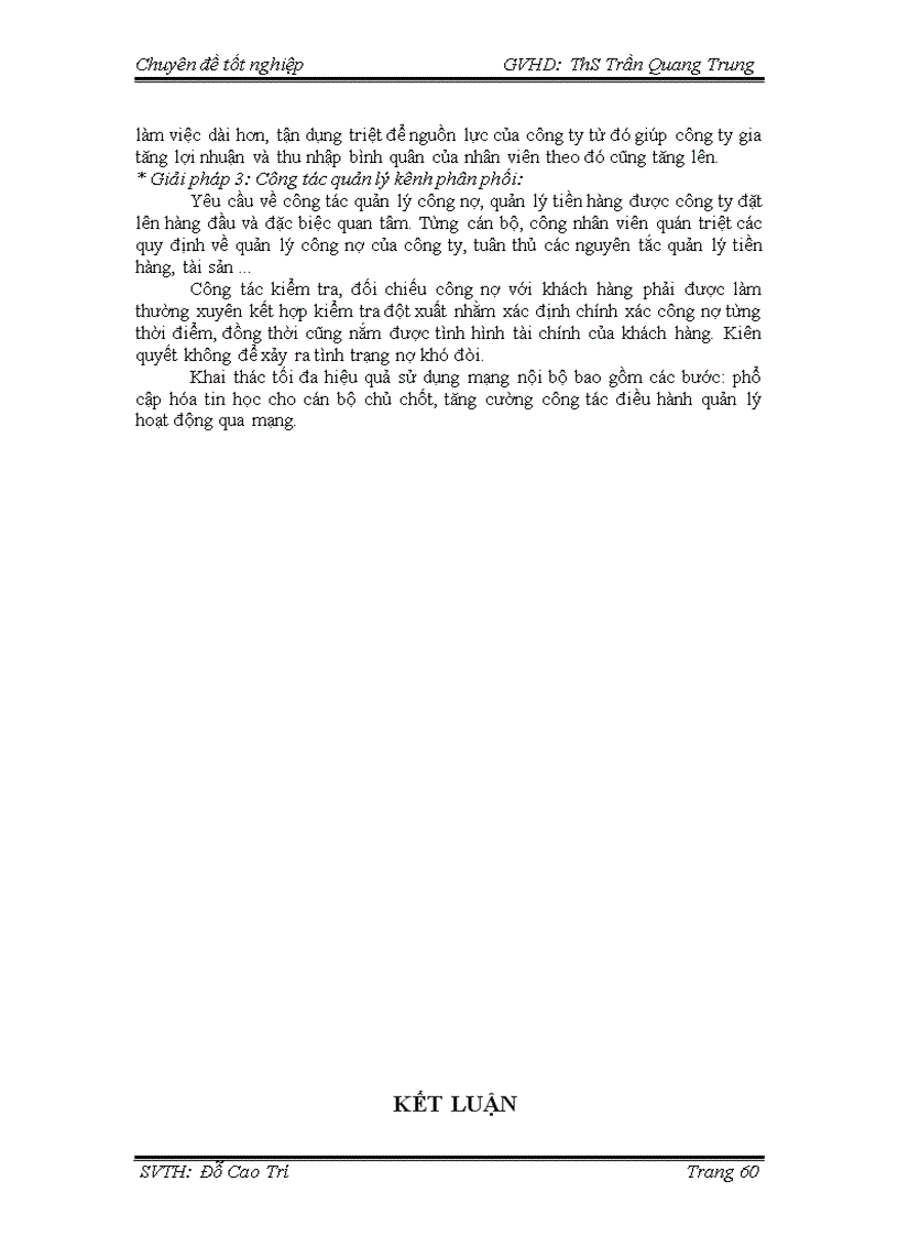 image for page Định hướng việc phát triển kênh phân phối cho công ty