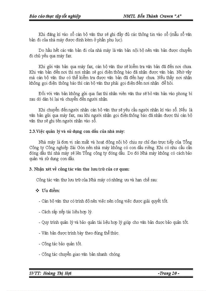 image for page Khảo sát và báo cáo tình hình công tác văn phòng văn thư lưu trữ của cơ quan 1