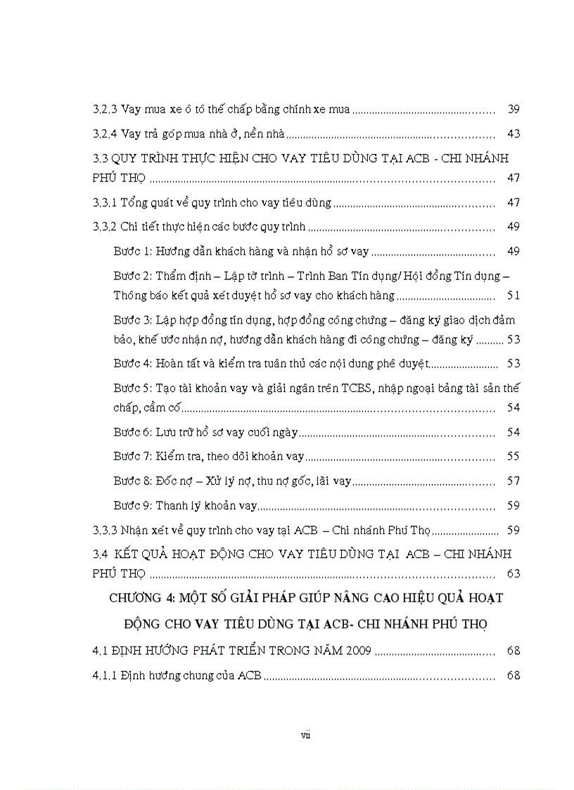 image for page Phân tích hoạt động cho vay tiêu dùng trong thời điểm hiện nay tại ngân hàng tmcp á châu acb chi nhánh phú thọ
