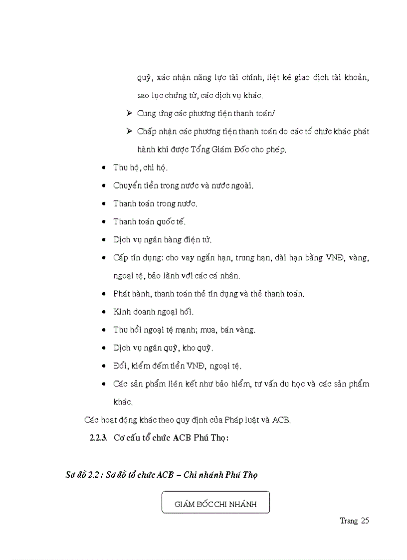 image for page Phân tích hoạt động cho vay tiêu dùng trong thời điểm hiện nay tại ngân hàng tmcp á châu acb chi nhánh phú thọ