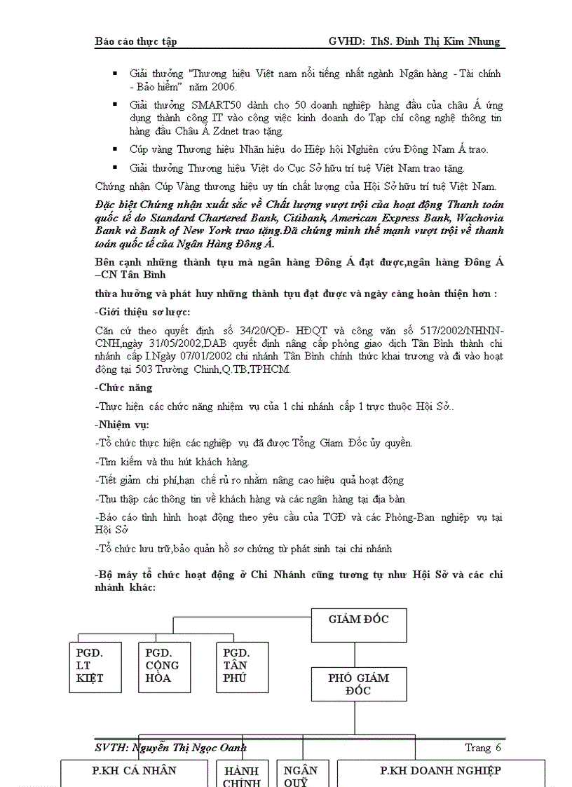 image for page Thực trạng thanh toán tín dụng chứng từ xuất khẩu tại ngân hàng Đông Á CN Tân Bình và một số giải pháp nhằm khắc phục rủi ro