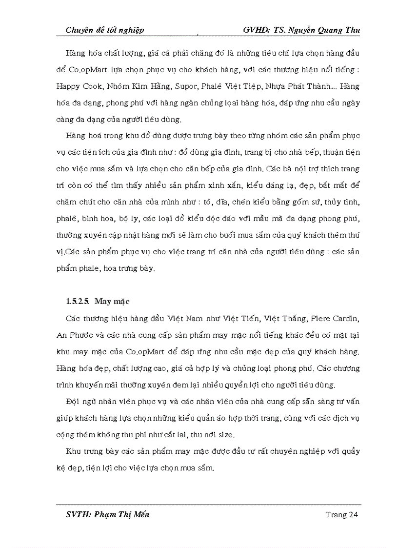 image for page Nghiên cứu các yếu tố ảnh hưởng đến mức độ hài lòng của khách hàng với dịch vụ bán hàng của hệ thống siêu thị coopmart