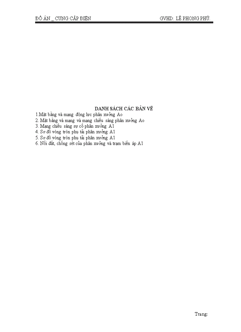 image for page Thiết kế mạng địên cho phân xưởng sửa chửa cơ khí