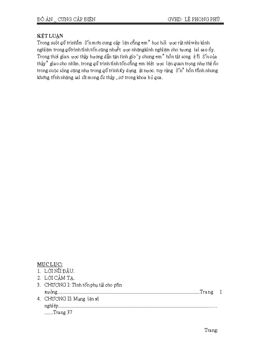 image for page Thiết kế mạng địên cho phân xưởng sửa chửa cơ khí