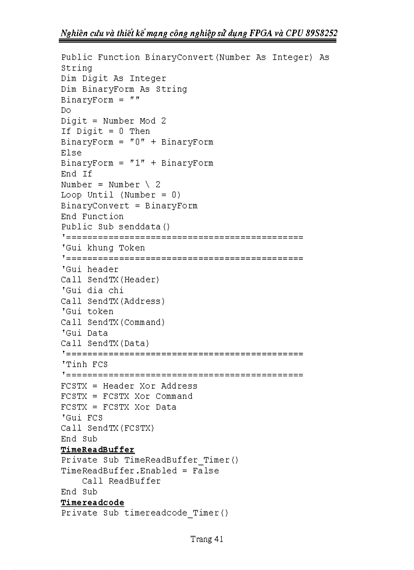 image for page Nghiên cứu và thiết kế mạng công nghiệp sử dụng FPGA và CPU 89S8252