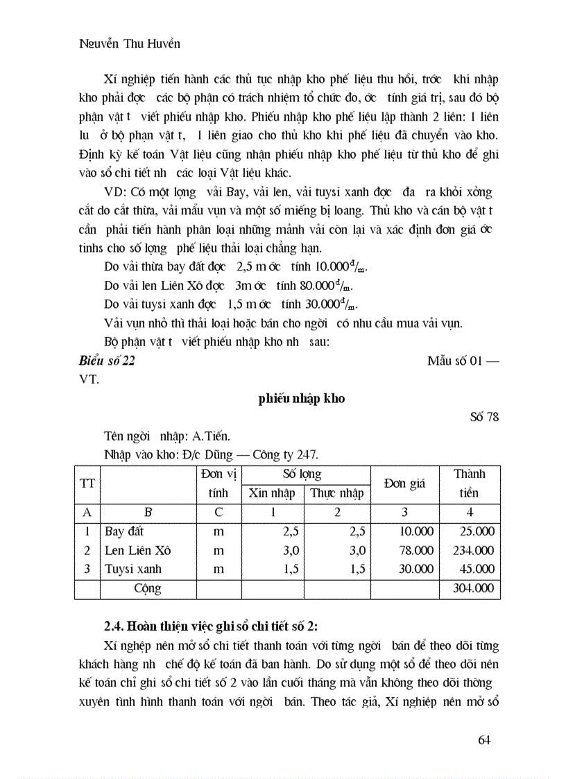 image for page Kế toán nguyên vật liệu và CC DC tại công ty 247 Tổng cục hậu cần Bộ quốc phòng