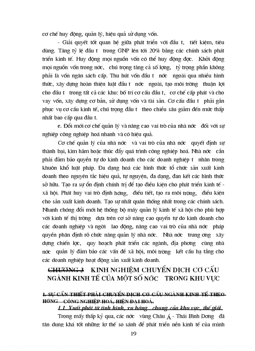 image for page Kinh nghiệm chuyển dịch cơ cấu kinh tế của các nước trong khu vực và vận dụng vào Việt Nam