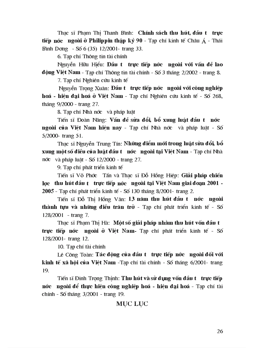 image for page Một số giải pháp nhằm thu hút nguồn vốn đầu tư trực tiếp nước ngoài ở Việt Nam trong quá trình sự nghiệp CNH HĐH